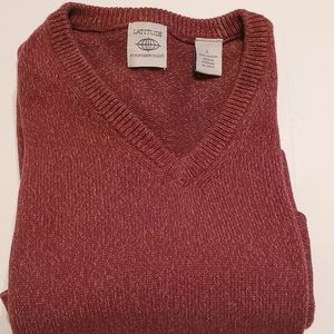Latitude Multicolored V-Neck Sweater.